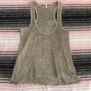 Willow and Clay Sequined Tank